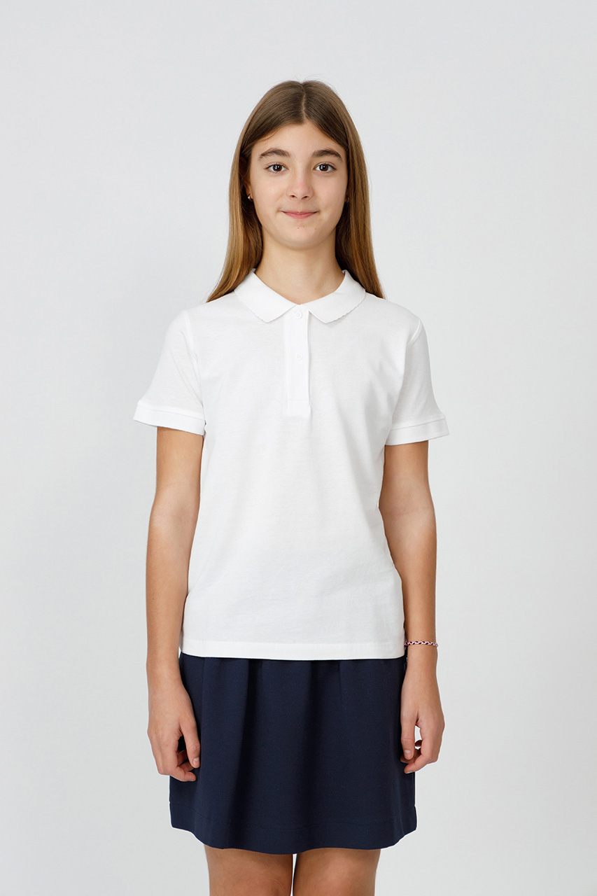 Tricou polo slim fete 995F